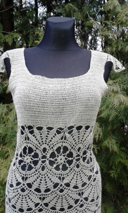 Crochet dress "Sea shell" picture no. 3