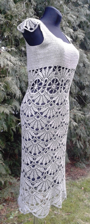 Crochet dress "Sea shell" picture no. 2
