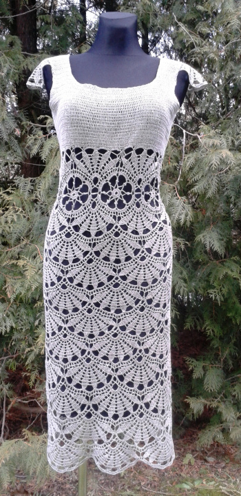 Crochet dress "Sea shell"