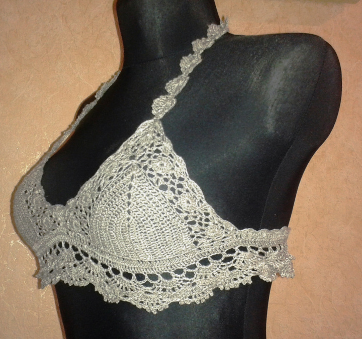 Crochet bra top for summer picture no. 2