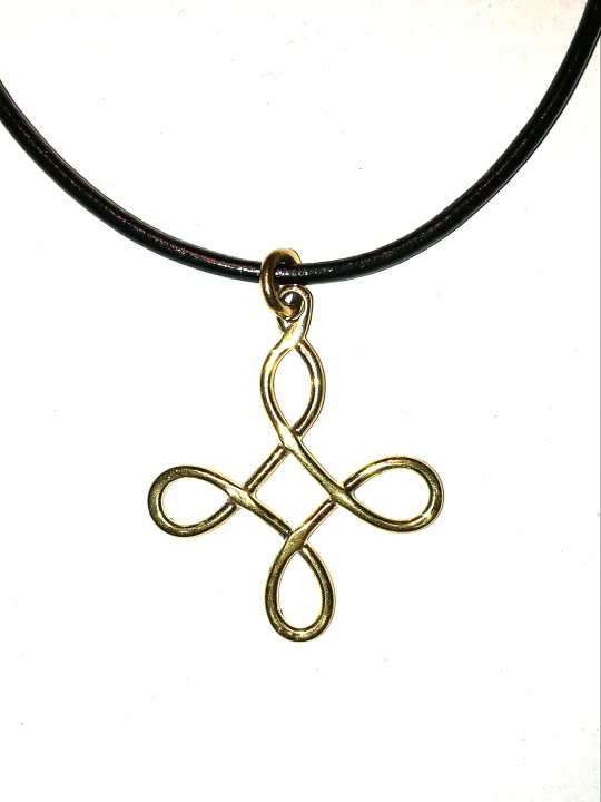 Brass Celtics cross