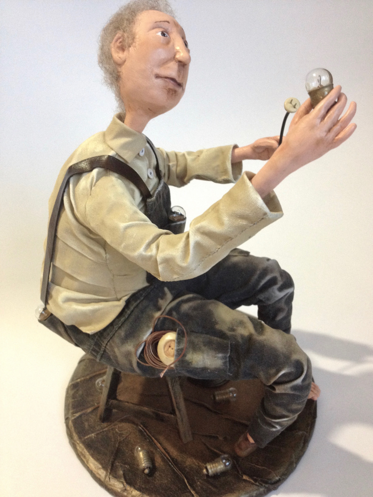 Art doll Electric man picture no. 3
