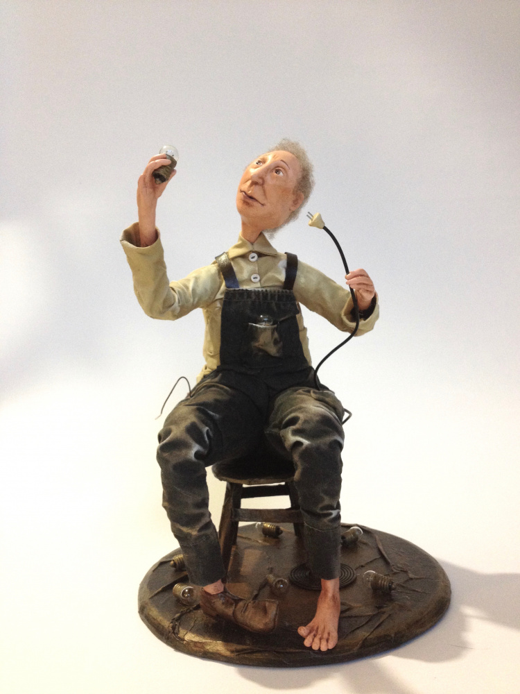 Art doll Electric man