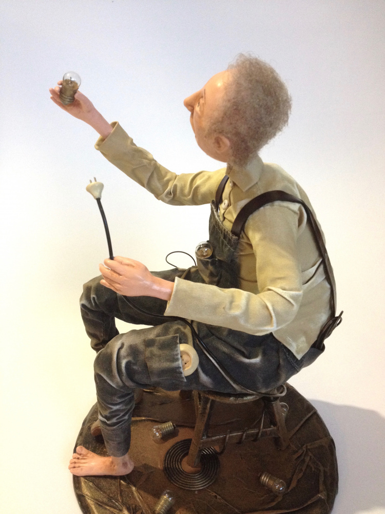 Art doll Electric man picture no. 2