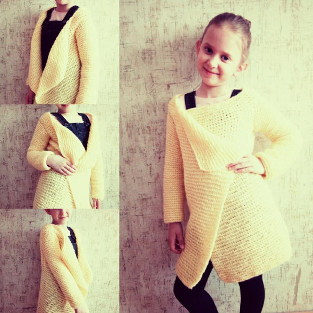 Cardigan for a girl 2