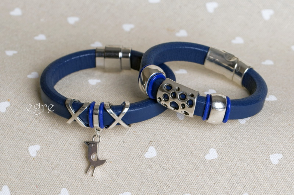 Regaliz bangle Blue