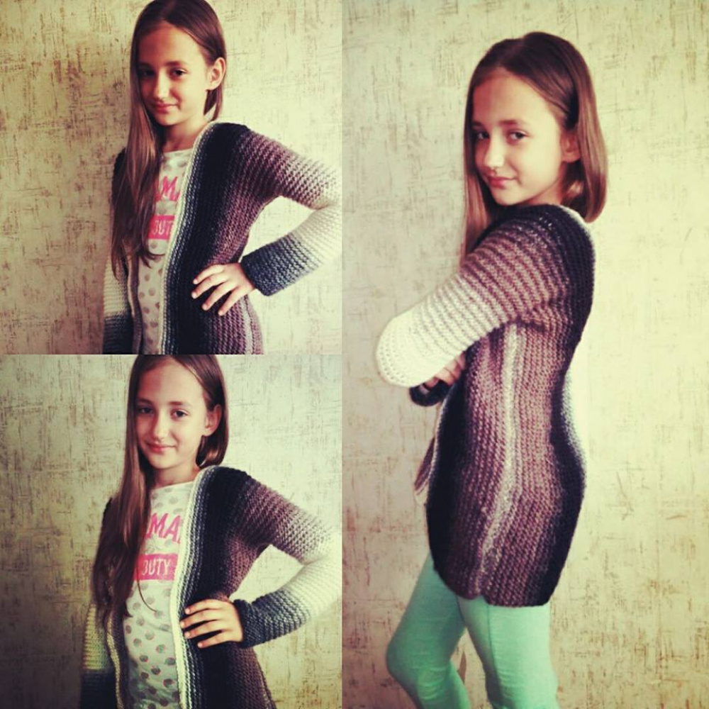 Cardigan for a girl