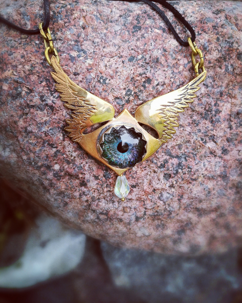Pendant of Angel with eye. picture no. 2