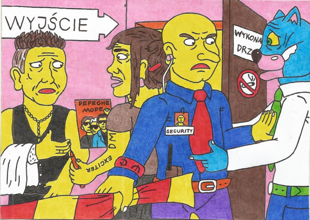 Po "Depeche Mode" koncerto, Lenkijoje