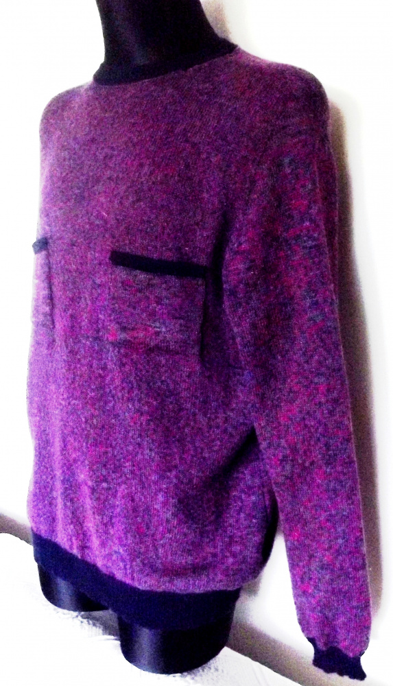 Bright men's sweater