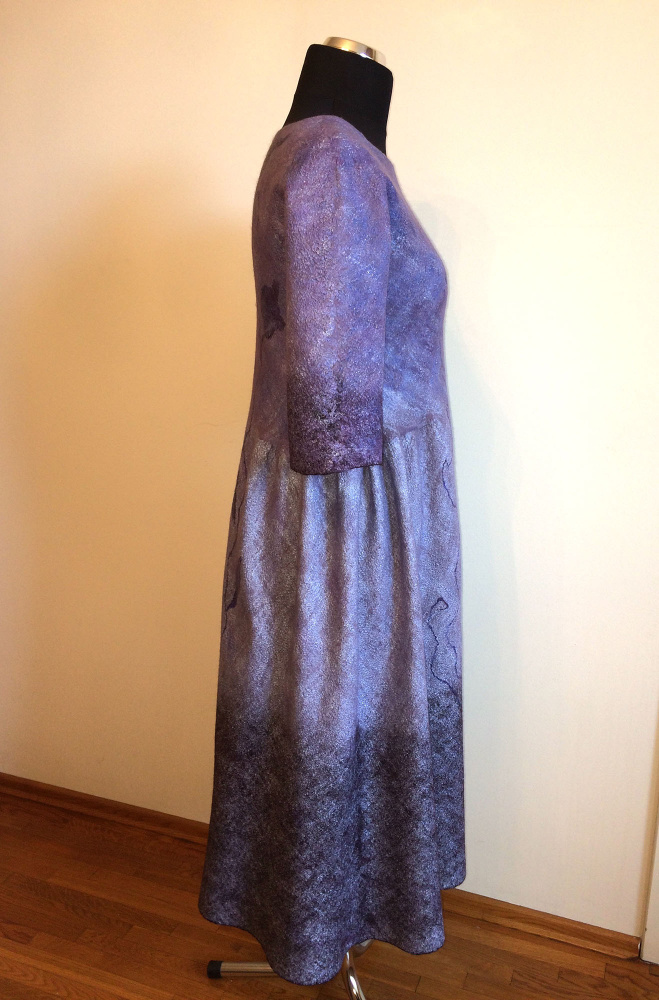 Nunofelt Lilac dress picture no. 3