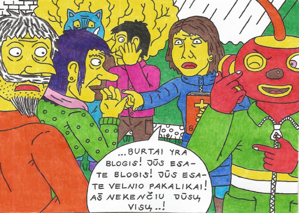Religinė fanatikė nekenčia Burtininkų