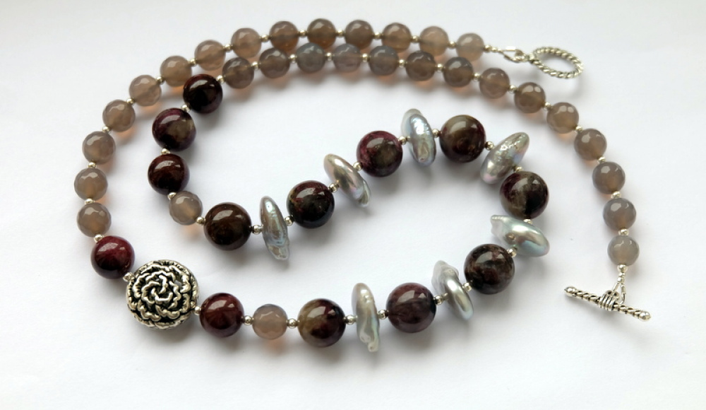 Necklace "Vintage Rose ..."