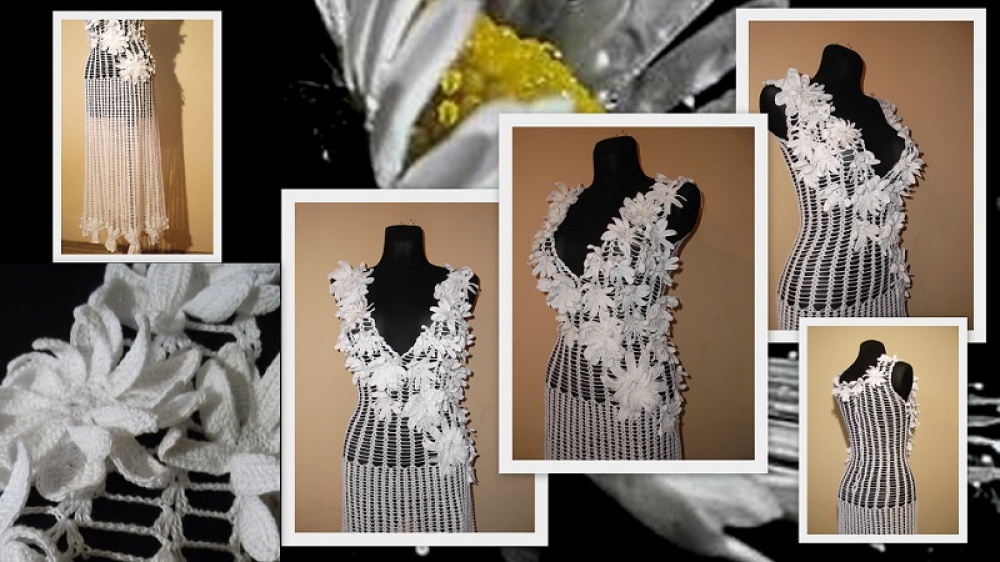 Dress ,,White Chamomile" picture no. 3