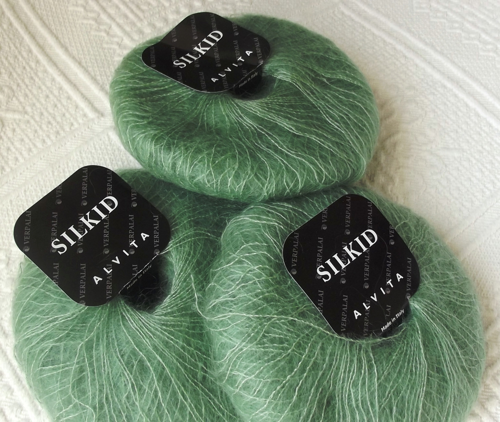 Mohair green sweater picture no. 3