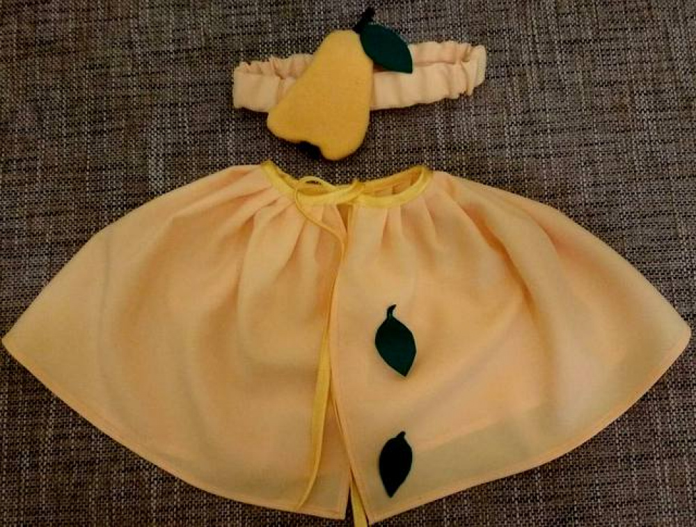 Pear Carnival Costume for Kids