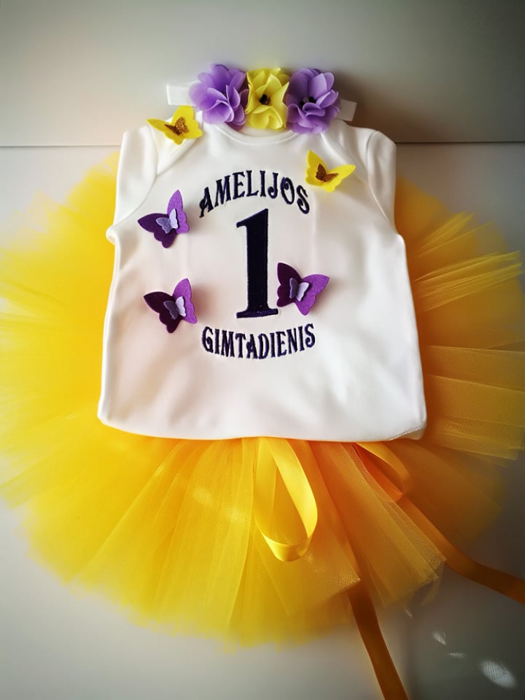 Amelijos 1 gimtadienio komplektas