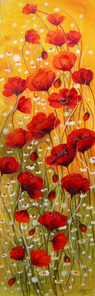 Aguonos 35x120