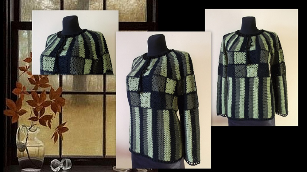 Blouse ,,Autumn palette "
