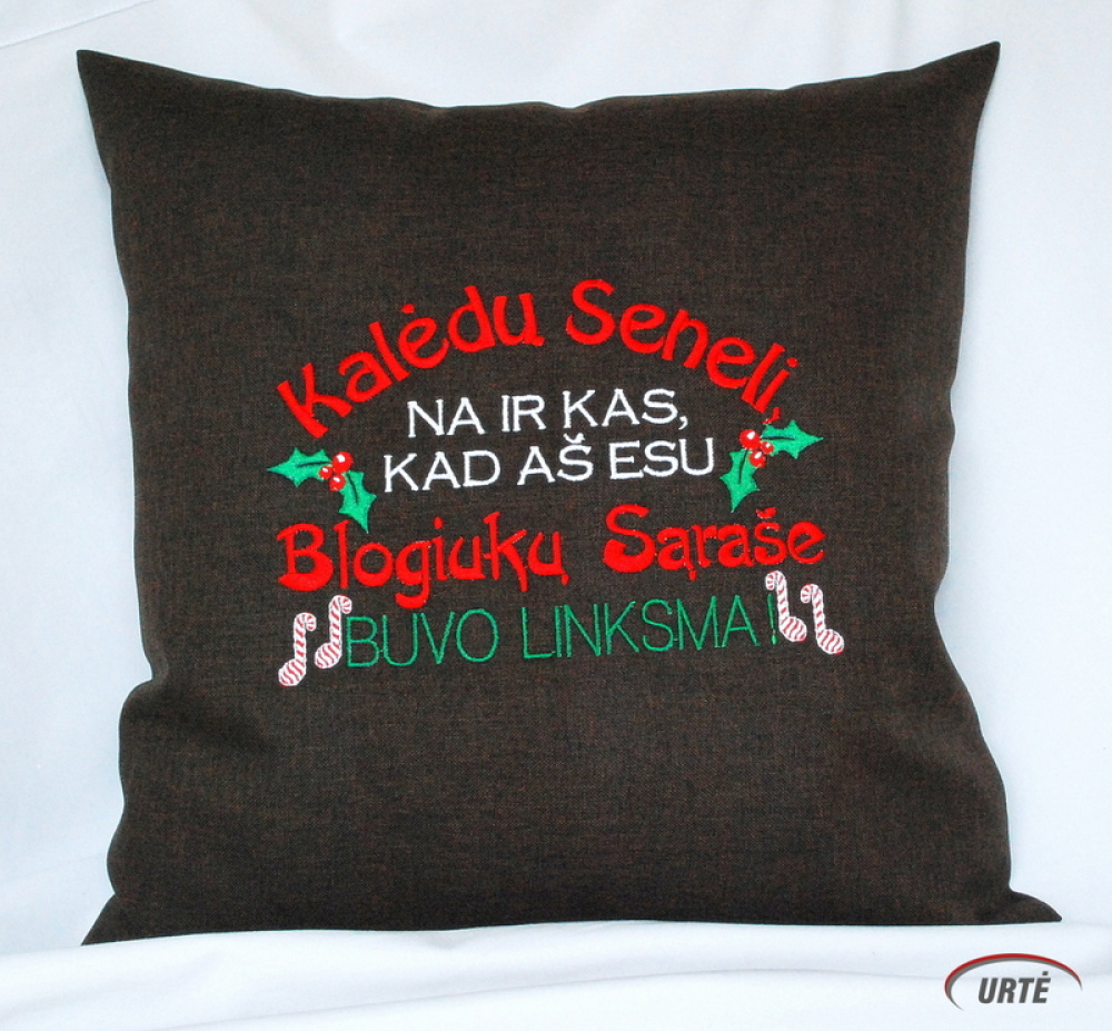 Dekoratyvinė pagalvėlė "Kalėdų seneli"