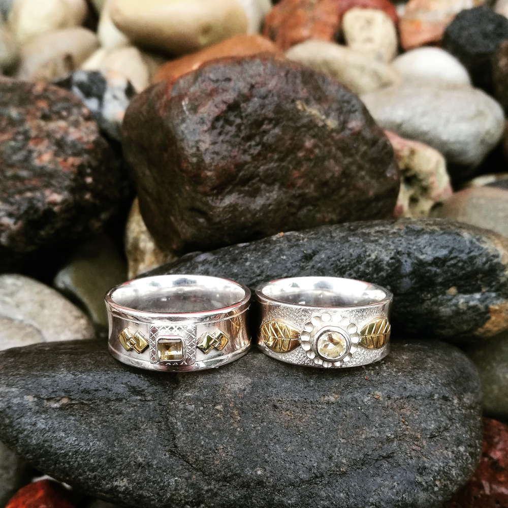 Vyriškas ir moteriškas žiedai