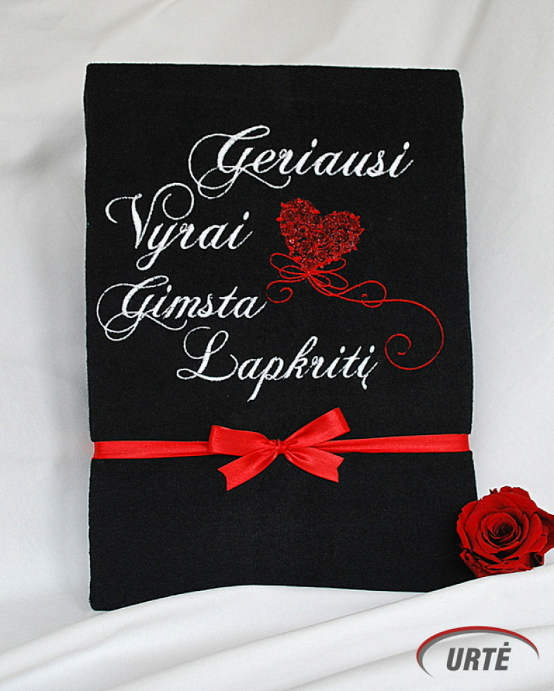 Geriausi Vyrai Gimsta.... ♥ Siuvinėtas chalatas