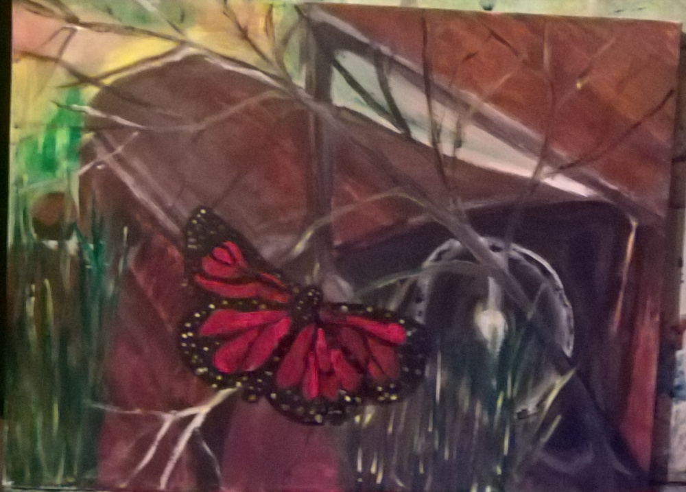 butterfly&rust