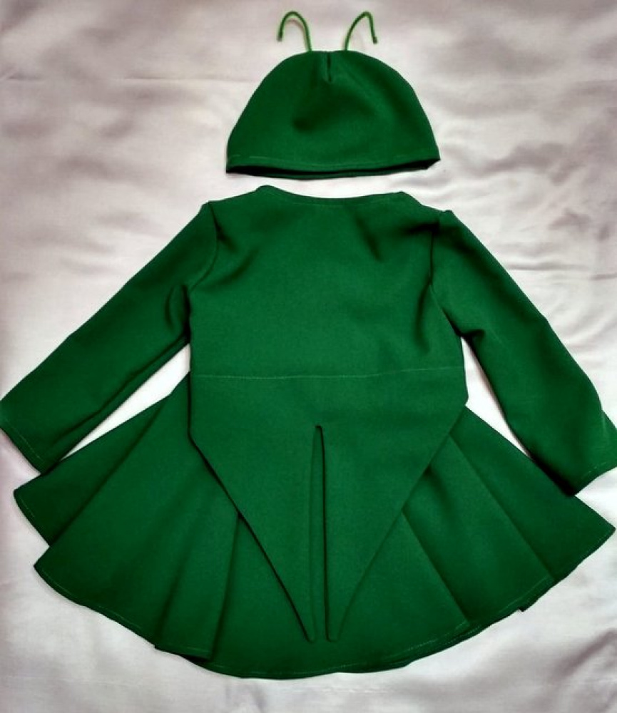 Grasshopper carnival costume for girl picture no. 3