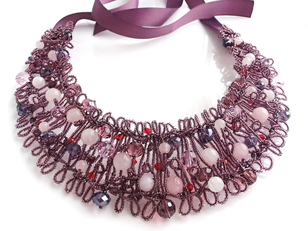 Beer Violet necklace picture no. 3