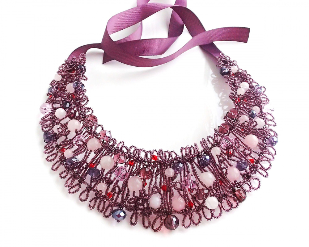 Beer Violet necklace