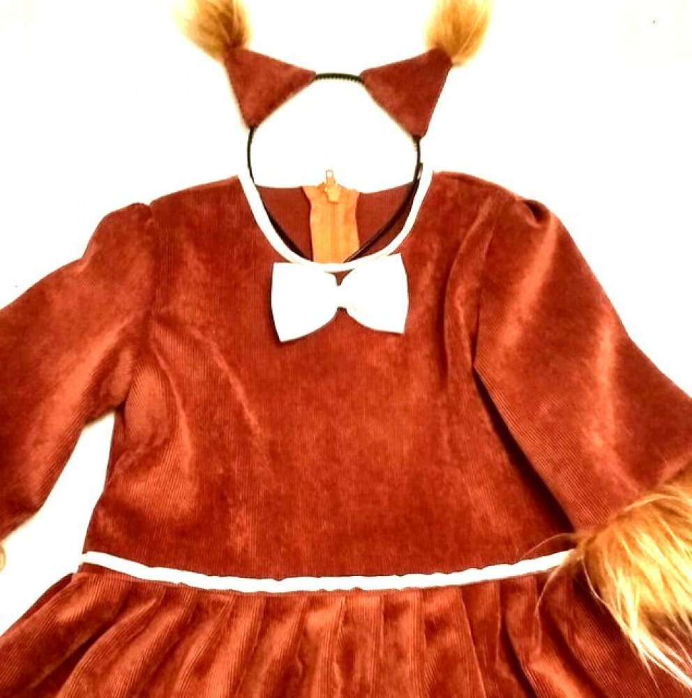 Squirrel Carnival Costume for Girls