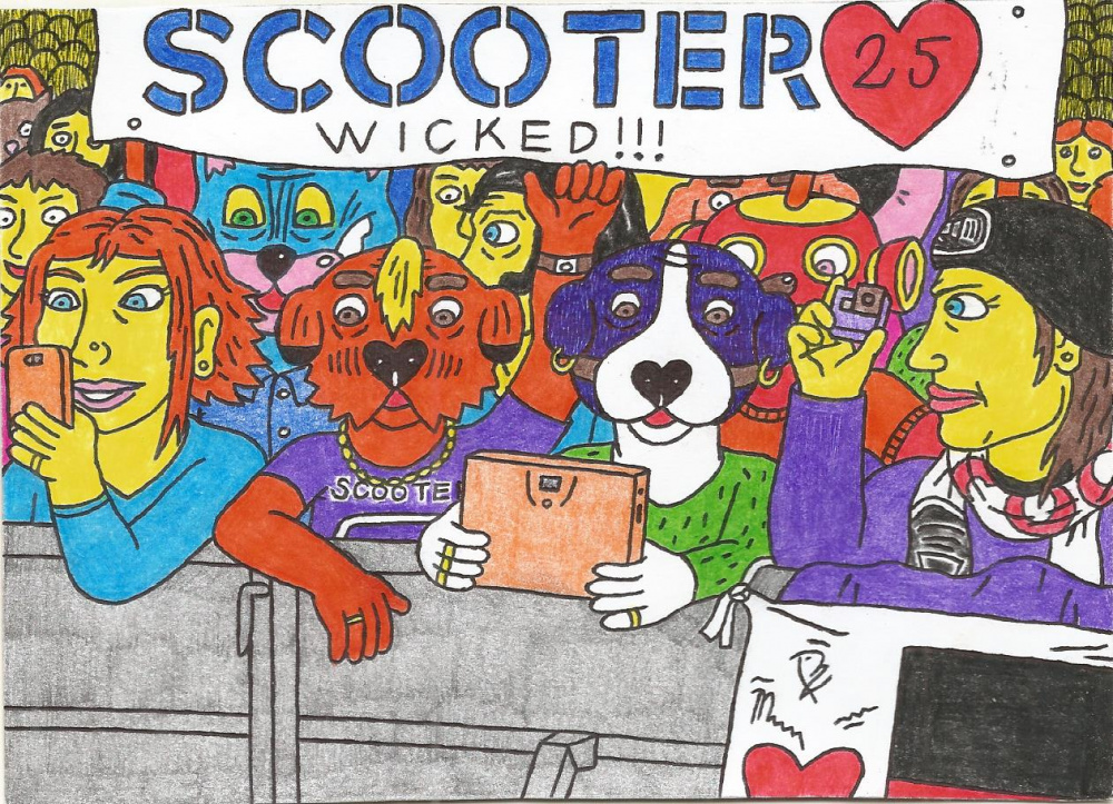 Nyciečiai "Scooter" koncerte, Kaune 2