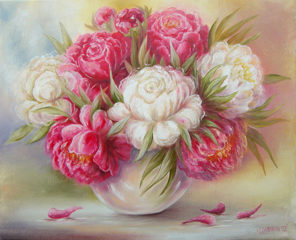 Bijūnų žiedai _50x40