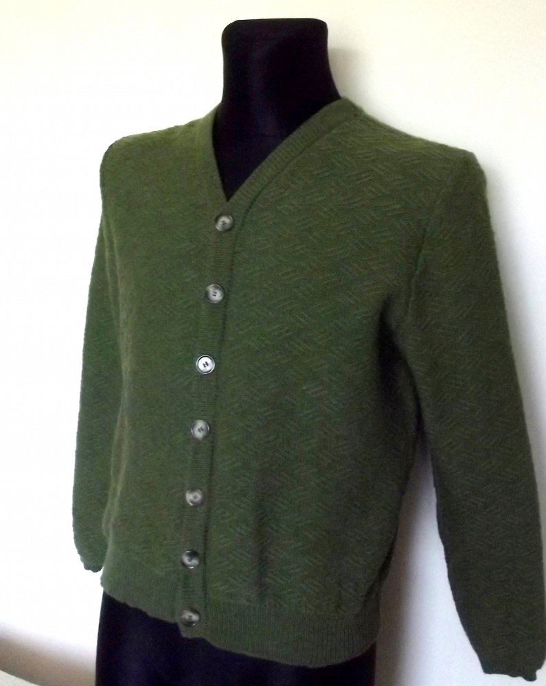 Men's sweater "Forest moss"
