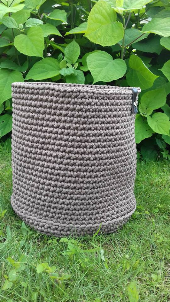 Basket from the rope