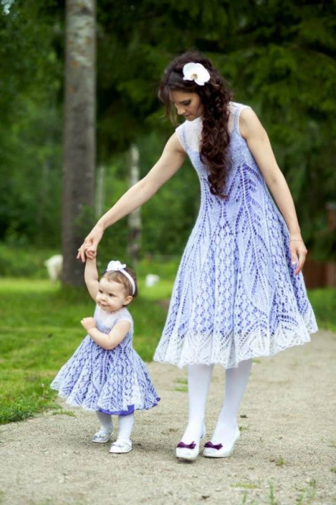 Set for mother and daughter