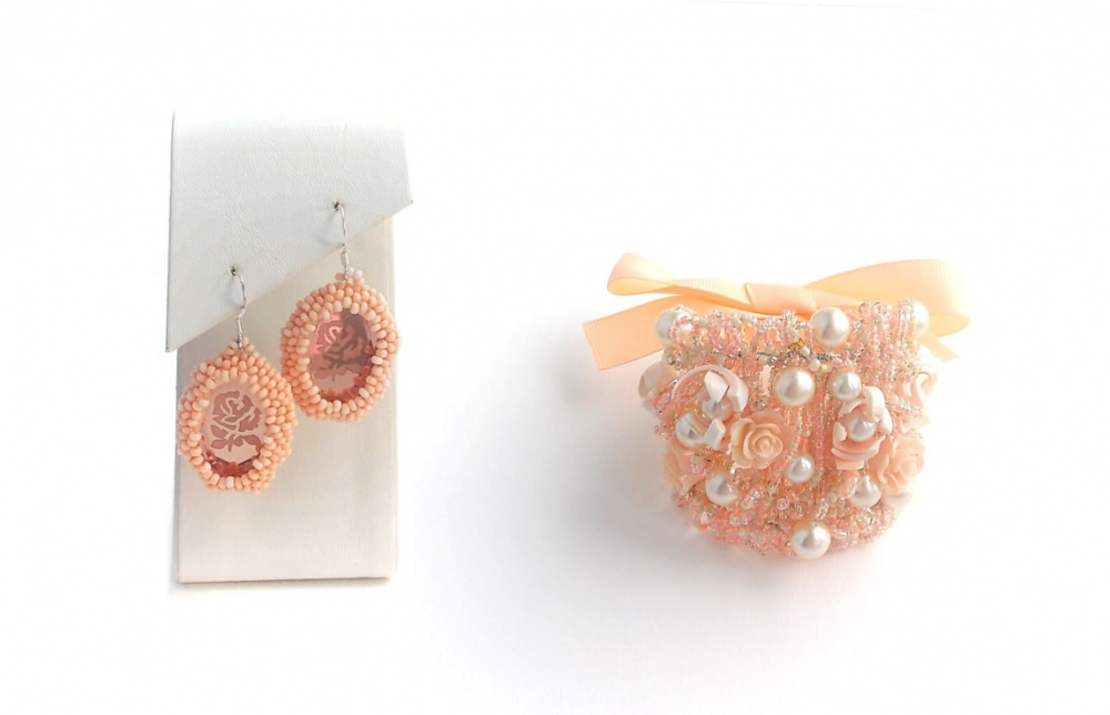 Peach Rose complect