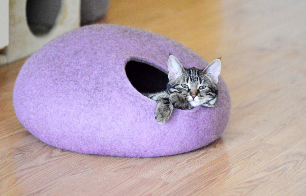 Cat bed - PURPLE picture no. 2
