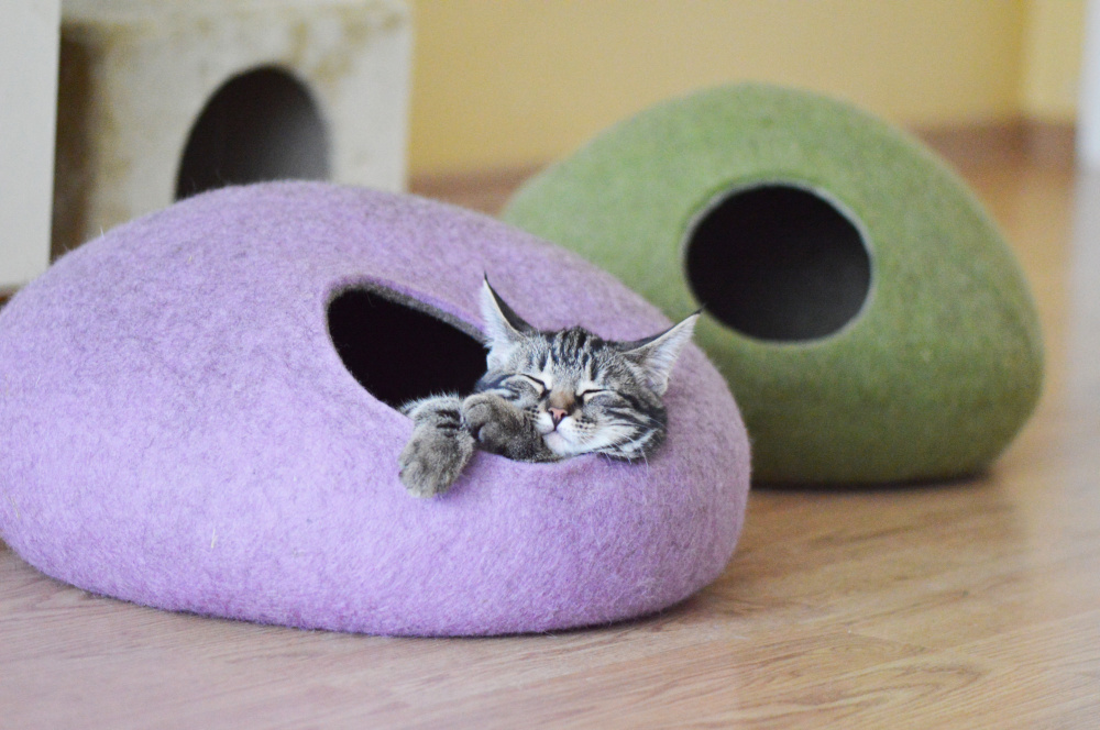 Cat bed - PURPLE