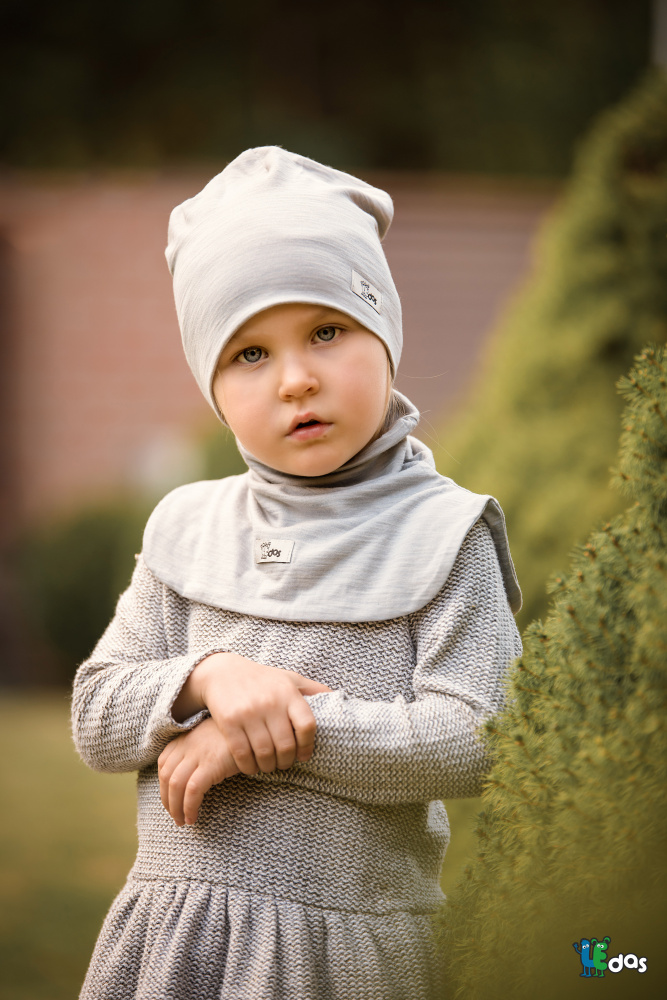 Merino wool cap ant scarf 