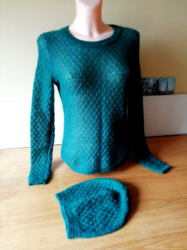 Sweater "Green Forest mossy"