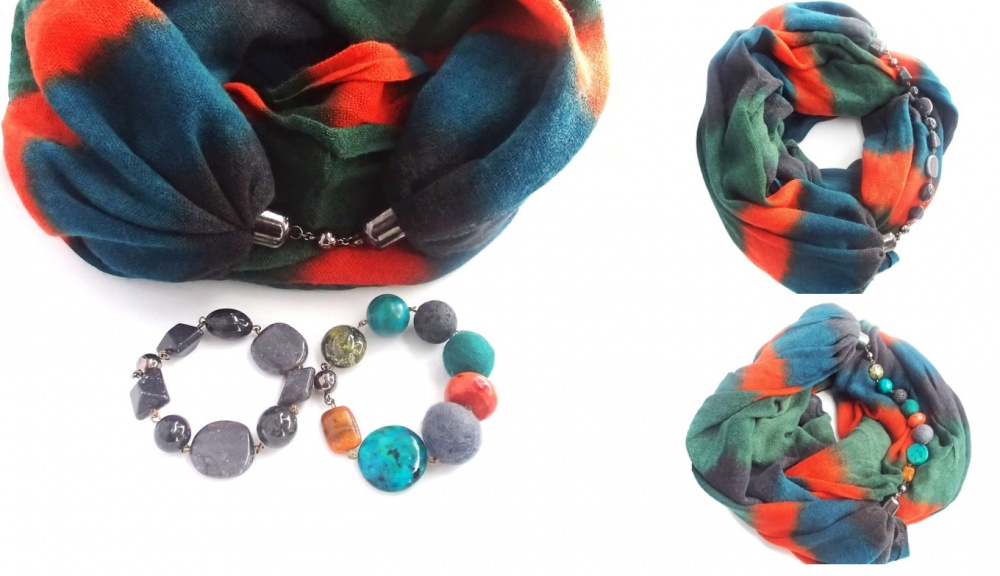 Scarf "Warm Autumn"