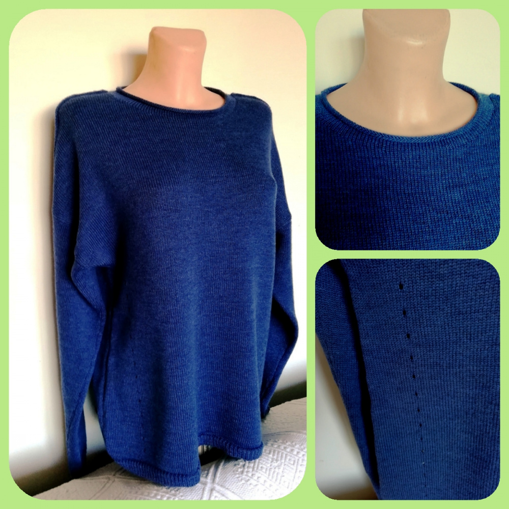 Sweater tunic "Blue dream" picture no. 2