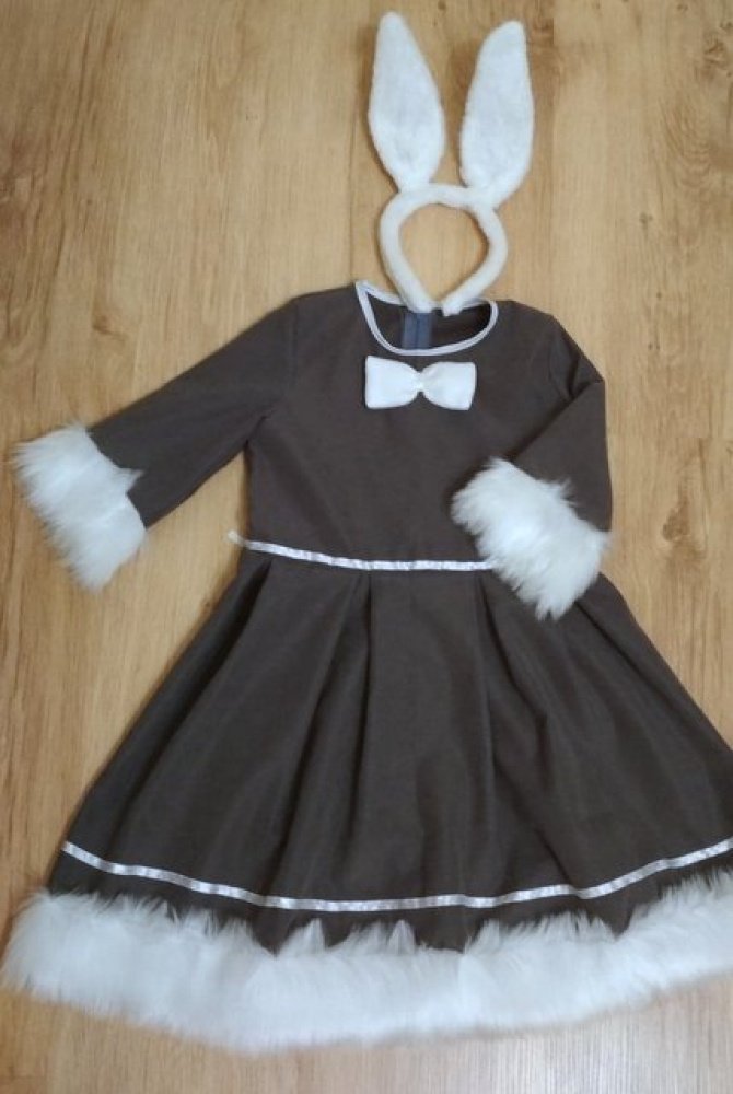 Bunny carnival costume for girls picture no. 2