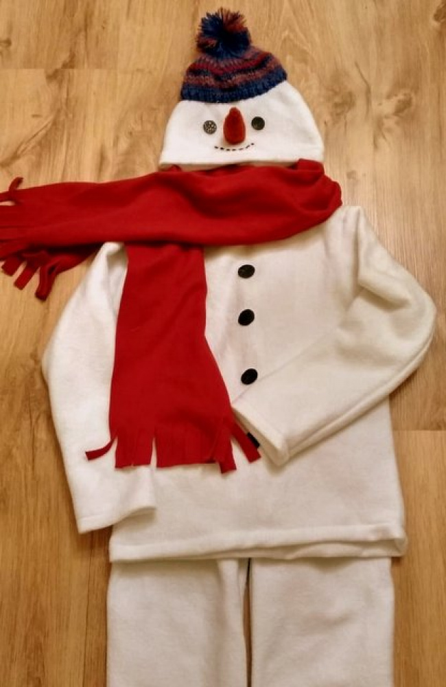 Snowman Carnival Costume for kids picture no. 2