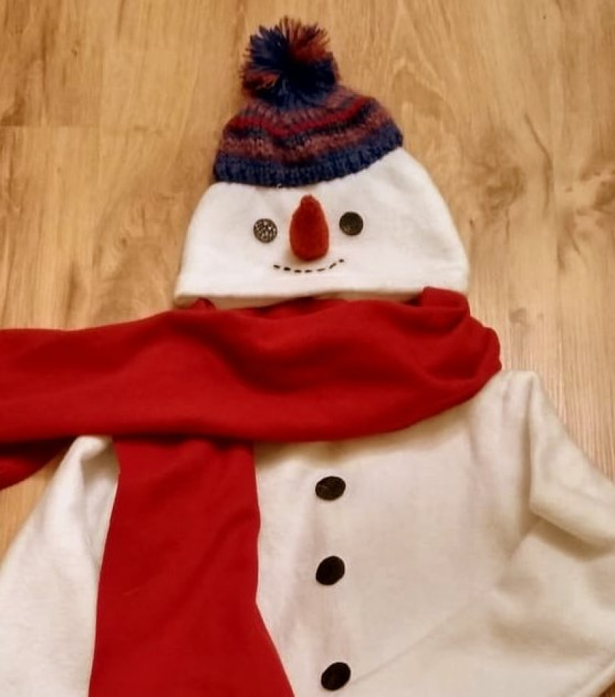 Snowman Carnival Costume for kids