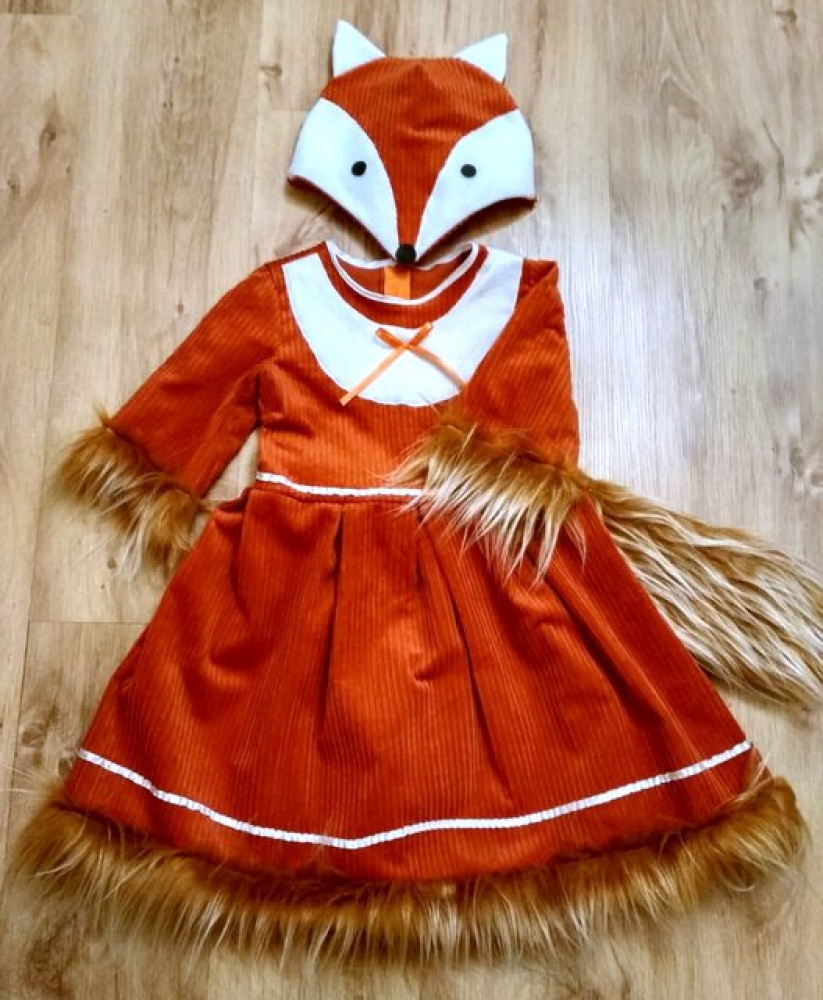 Fox Carnival Costume for the Girl