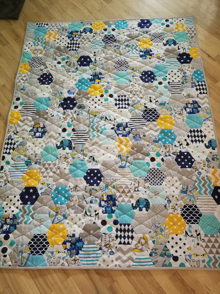 Handmade quilt for a boy 2