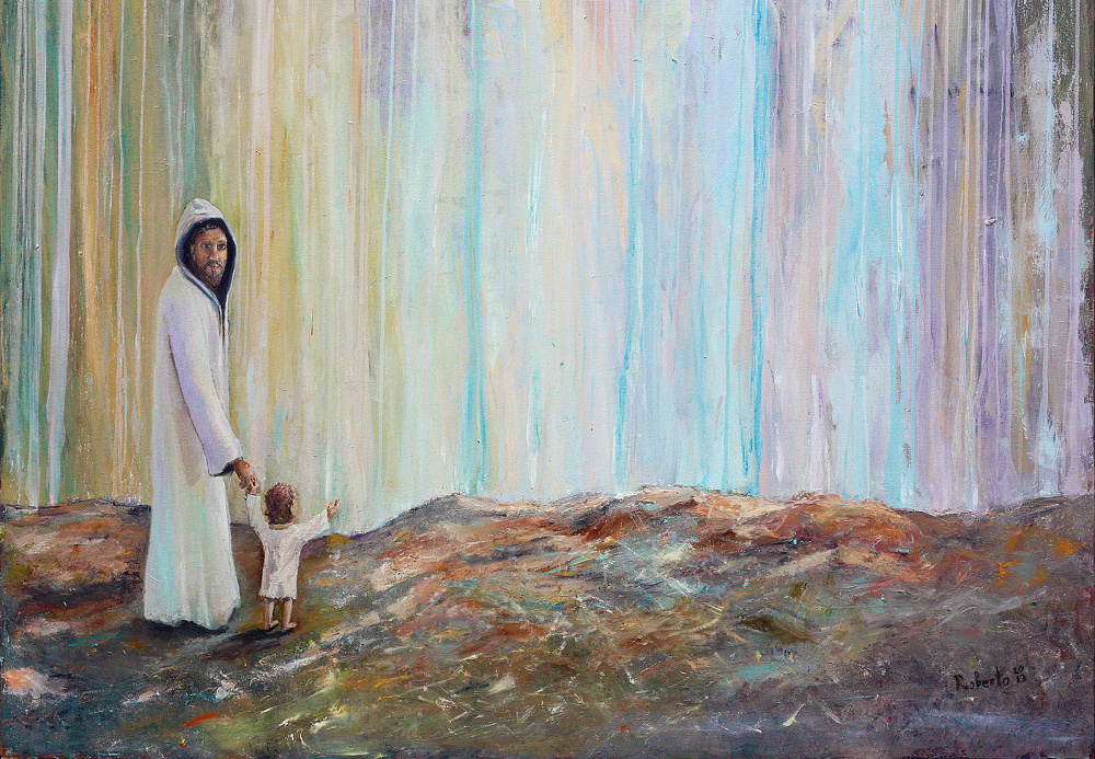 Melchizedek and human go to the light