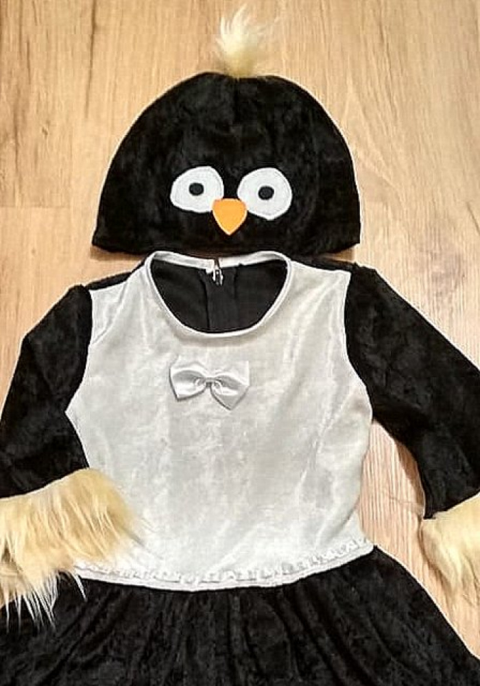 Penguin carnival costume for girls